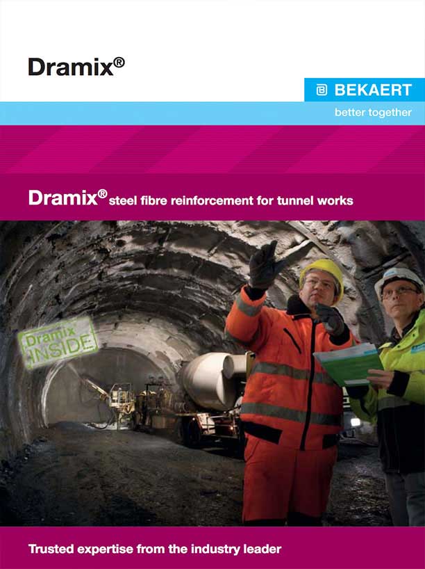 Dramix® – Steel fibre reinforcement for tunnel works - Bosfa